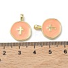 Brass Enamel Pendants KK-G417-01LG-01-3