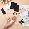 Gorgecraft 24Pcs 18 Style Bra Strap Adjuster Parts DIY-GF0007-01-3