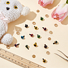   70 Pairs 7 Colors Craft Plastic Doll Eyes Stuffed Toy Eyes DIY-PH0017-86-5