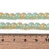 Acrylic Imitation Cat Eye Beads Strands OACR-Q197-01A-10-4