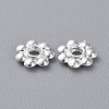 Tibetan Style Daisy Spacer Beads X-K08Y7022-2