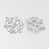 Flower 316 Surgical Stainless Steel Filigree Joiners X-STAS-M256-04-2