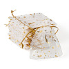 30Pcs Gold Stamping Moon Star Organza Drawstring Gift Bags ABAG-TA0002-21A-3