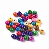 Dyed Natural Wood Beads WOOD-Q006-12mm-M-LF-1
