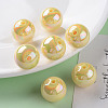 Opaque Acrylic Beads S-MACR-S370-D20-SS2105-6