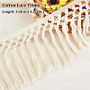 Cotton Lace Trims OCOR-WH0071-016-4