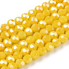 Opaque Glass Beads Strands EGLA-A035-P3mm-A04-1