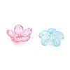 UV Plating Acrylic Bead Caps PACR-B003-06-2