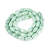 Anti-Tarnish Electroplate Glass Beads Strands EGLA-Q130-02A-06-2