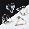Transparent Glass Pendants X-GLAA-Q088-022-1