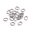 Tarnish Resistant 304 Stainless Steel Open Jump Rings STAS-F221-40P-J-1