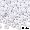 200Pcs Opaque Plastic Beads KY-YW0001-79I-1