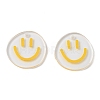 Transparent Printed Acrylic Pendants TACR-P005-01F-1
