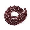 Glass Beads Strands EGLA-A044-T6mm-D13-3