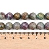 Natural Red Corundum Beads Strands G-K405-A01-10mm-6