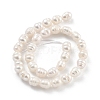 Natural Cultured Freshwater Pearl Beads Strands PEAR-P062-06C-3