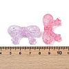 Transparent Crackle Acrylic Beads OACR-B031-12-3