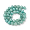 Natural Amazonite Beads Strands G-F461-12-10mm-01-3