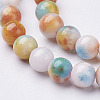 Jade Beads Strands G-D264-6mm-XH14-3