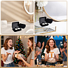 4Pcs Velvet Gift Cufflink Boxes with Hinged Lid and Black Inside CON-PH0003-64A-5