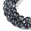 Drawbench Transparent Glass Beads Strands GLAD-Q012-8mm-14-2
