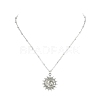 304 Stainless Steel Pendant Necklace for Girl Women NJEW-JN04280-02-4