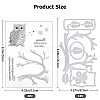 1 Sheet Silicone Clear Stamps DIY-GF0007-03-2