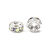 Brass Grade A Rhinestone Spacer Beads RB-A014-Z7mm-28S-2
