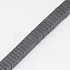 Electroplate Non-magnetic Synthetic Hematite Heishi Beads Strands G-J171B-4x4mm-03-3