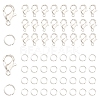 200Pcs Zinc Alloy Lobster Claw Clasps DIY-YW0010-31-1