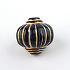 Lantern Plating Acrylic Beads PACR-Q102-202B-1