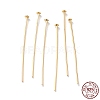 925 Sterling Silver Flat Head Pins LS-STER-M117-03F-G-1