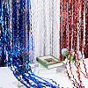  3Pcs 3 Colors Plastic Foil Fringe Curtains AJEW-NB0005-16-4