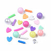 Handmade Polymer Clay Cabochons CLAY-N006-85-4