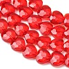 Transparent Glass Beads Strands GL-CBA7A17-03A-01-2