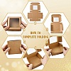 10Pcs 2 Colors Paper Candy Boxes CON-YW0001-82-4