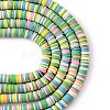 Handmade Polymer Clay Beads Strands CLAY-R089-8mm-T012-5