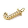 Ion Plating(IP) 304 Stainless Steel Micro Pave Cubic Zirconia Pendants STAS-Z107-03G-10-2