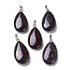 Natural Dragon Blood Pendants G-D084-01P-B12-1