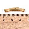 Column 304 Stainless Steel Bayonet Necklace Clasps STAS-O035-05G-3