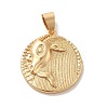 Real 18K Gold Plated Zodiac Theme Brass Pendants KK-M273-04L-G-1
