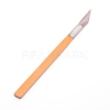 Natural Agate Burnisher Knife TOOL-WH0121-95-1
