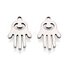 Tarnish Resistant Religion 201 Stainless Steel Charms STAS-N092-29-1