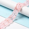 Natural Rose Quartz Beads Strands G-B028-A02-2