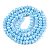Electroplate Glass Beads Strands LS-EGLA-A044-P4mm-B08-3