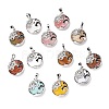 Natural & Synthetic Gemstone Pendants G-I321-01P-2