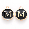 Golden Plated Alloy Charms ENAM-S118-02M-1
