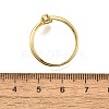 Brass Micro Pave Clear Cubic Zirconia Cuff Rings for Women RJEW-H247-26G-5
