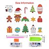 2 Sets 2 Style Christmas Theme DIY Diamond Painting Stickers Kits for Kids DIY-SZ0003-42-2