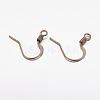 Brass French Earring Hooks KK-Q370-AB-2